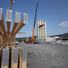 Offsetdruckerein Schwarzach: Hochregallager als Krönung