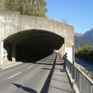 Ampel in Bregenzerach geworfen