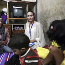 Brad Pitt und Angelina Jolie in Syrien
