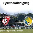 FC Mäder - FvB Hohenems