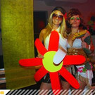 Flower Power im Club Sender in Lustenau