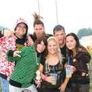 regnerische Stimmung auf dem Szene Open Air in Lustenau