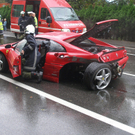 Ferrari in Feldkirch zerlegt