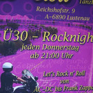 Ü30-Rocknacht im Le Clou in Lustenau