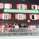 Samstagabend im Neuhornbachhaus
