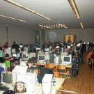 Lan-Party im Schwarzacher Gemeindesaal