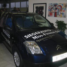 Auto-Modeschau im Autohaus Blum, Höchst