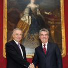 LH Herbert Sausgruber wird in Wien angelobt, 20.10.2009