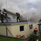 Dornbirn: Dachstuhlbrand in der Mühlegasse