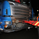 Schleuderunfall auf der A14