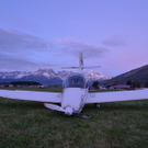 Bilder der Notlandung