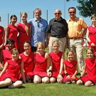 Viktoria Heimspiel und Ehrung H. Gasser