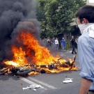 Verletzte nach Unruhen in Teheran