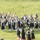 Sonntag auf dem Bezirksmusikfest