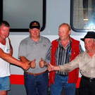 Mit Oldtimer-Traktoren im Burgenland