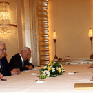 Clinton traf mit Abbas zusammen