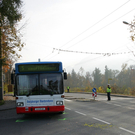 Radfahrer von O- Bus erfasst