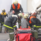 Abschlussübung der Feuerwehr