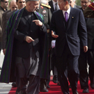 UNO- Generalsekretär Ban Ki- moon in Kabul eingetroffen