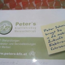 Eröffnung Peters KFZ-Meisterbetrieb