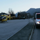 Bilder der Unfallstelle in Anif