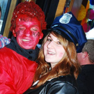 Narrenparty nach dem Schwarzacher Umzug