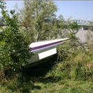 Bootsunfall auf der Donau