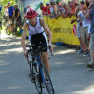 Schülerfeld beim Triathlon