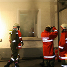 Bilder von der Brandstelle