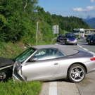 Bilder vom Unfallort auf A1