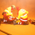 09.11.2009 Übung im Ambergtunnel Feldkirch