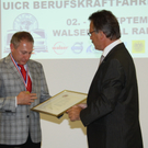 Gerhard Rauch erhielt die UICR-Goldmedaille