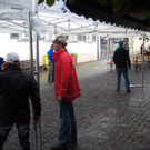 Aufbau Sporttag in Rankweil