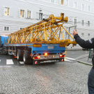 Bilder der Aufbauarbeiten