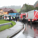 Bilder vom Unfall in Neumarkt