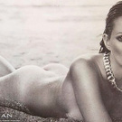 Kate Moss nackig für David Yurman
