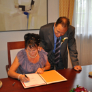 Ingrid Resinger und Rainer Hillebrand haben geheiratet