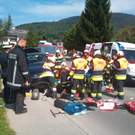 Mopedfahrer in Koblach von Pkw überrollt