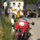 Fußgängerin von Motorrad erfasst 