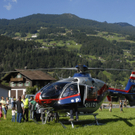 Hubschrauber der Polizei