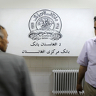 Wütende Bankkunden in Kabul 