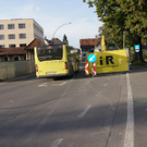 Rohrverlegung für Bio-Nähwärme erweitert