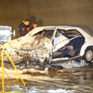 Schwerer Unfall im Pfändertunnel
