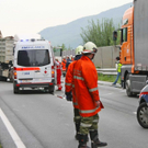 B156: Bilder der Unfallstelle 