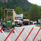 Bilder der Blockade bei Bad Ischl