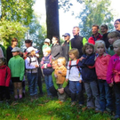 Im Wald kann man was erleben