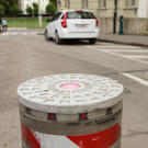 Bilder vom Unfallort Michaelitor