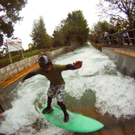 Bilder der ersten Surfer