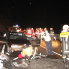 Drei Verletzte beim Unfall im Schwarzachtobel