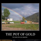 Ob am Ende dieses Regenbogens wirklich ein Pot aus Gold wartet?